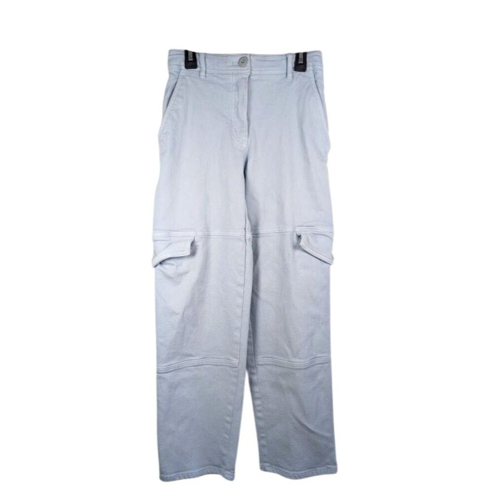 Aritzia Wilfred Free Cargo Pants Womens Size 00 Corduroy Relaxed Baggy Mid Rise‎
